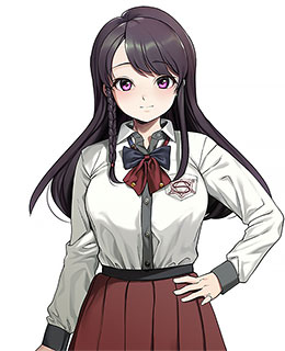 春夏冬 凛(あきなし りん)/©Purple Software