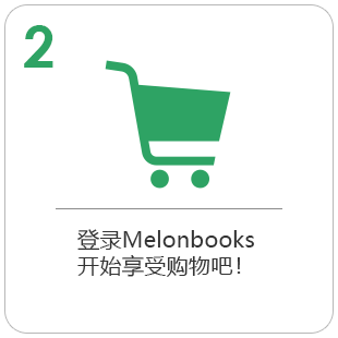 登录Melonbooks开始享受购物吧！